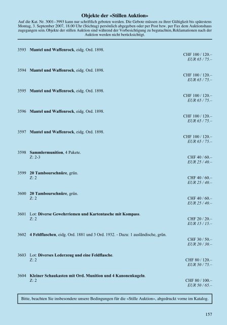 NÄCHSTE WAFFEN- UND MILITARIA-AUKTION - Galerie Fischer ...