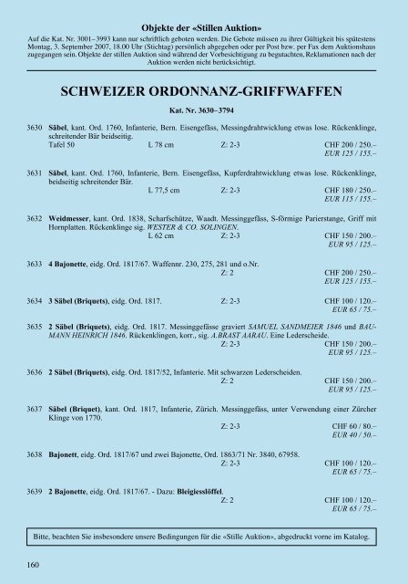 NÄCHSTE WAFFEN- UND MILITARIA-AUKTION - Galerie Fischer ...