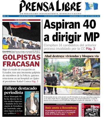GOLPISTAS FRACASAN - Prensa Libre