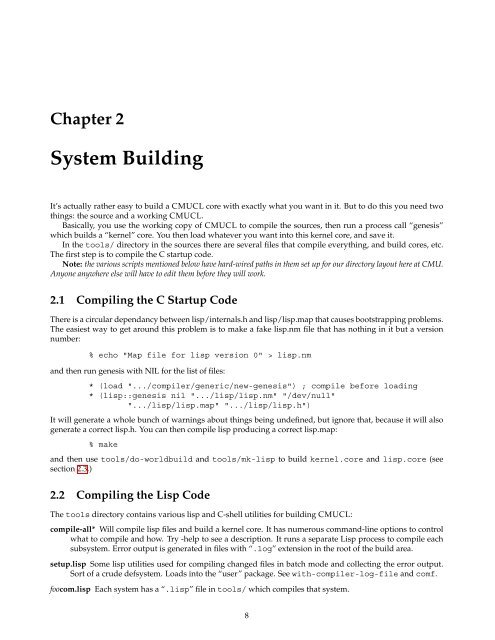 Design of CMU Common Lisp.pdf - Common Lisp.net