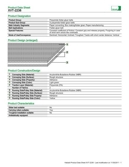 XVT-2238.pdf - Habasit