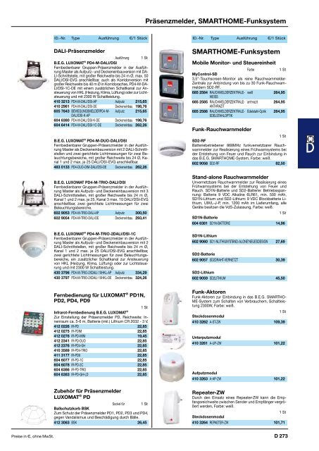 ELEKTROMATERIAL 2014/15