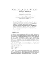 Variational Lung Registration With Explicit Boundary Alignment