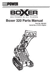 Boxer 427 Parts Manual - Boxer Power and Equipment Boxer 427 Parts Manual - Boxer Power and Equipment