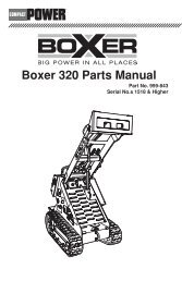 Boxer 320 Parts Manual - Boxer Power and Equipment