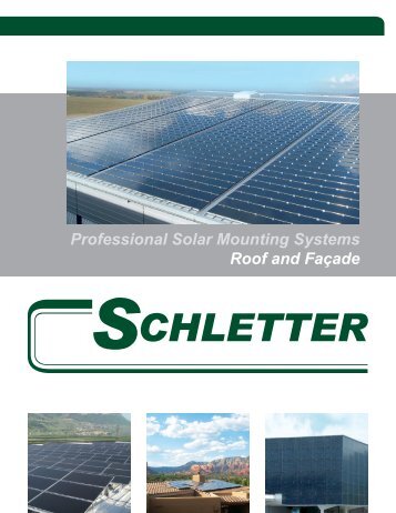 Roof Mount System Overview - Schletter Inc.