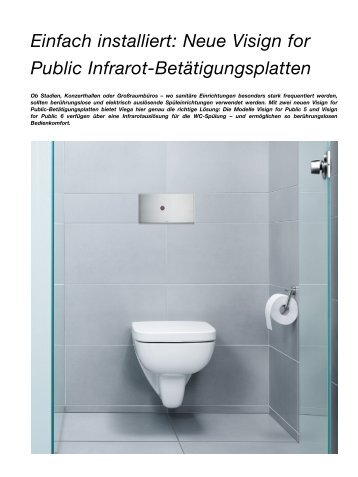 Montageanleitung Visign for Public 5 und 6 - Viega