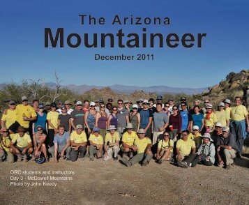 Mountaineer - Arizona Mountaineering Club