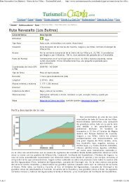 Ruta Navazalto (Los Buitres) - Turismo En Cazorla