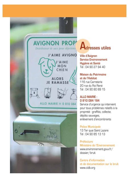 Conseils pratiques - Avignon