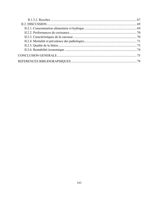 Effets d'un traitement chimique par des " fines d'attapulgite ... - BEEP