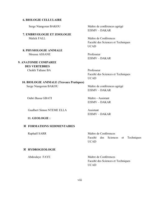 Effets d'un traitement chimique par des " fines d'attapulgite ... - BEEP