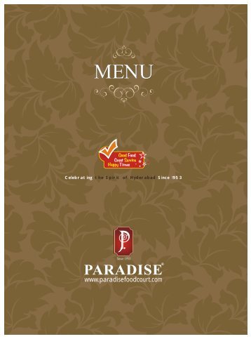 NTR Gardens - Paradise food court