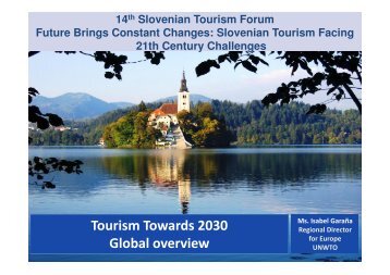 Tourism Towards 2030 Global overview
