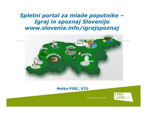 Predstavitev novosti na spletnem portalu Igraj in spoznaj - Slovenia