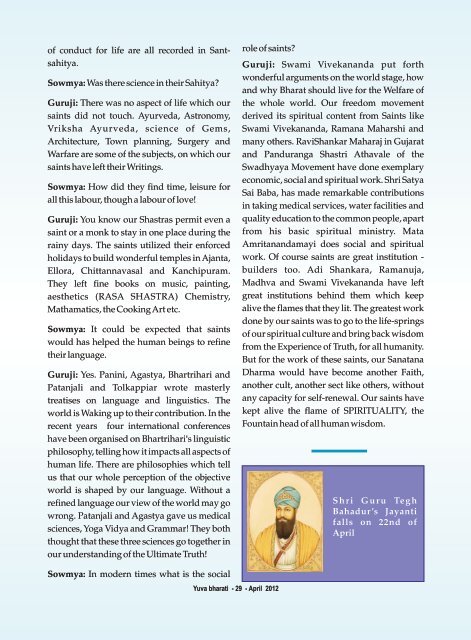April 2012.pdf - Vivekananda Kendra Prakashan