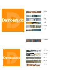 Oficinas - Demoestudio