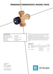 TERMOMIX THERMOSTATIC MIXING VALVE