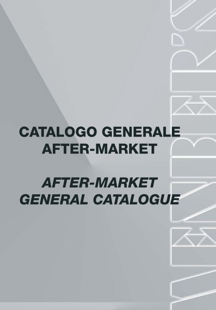 CATALOGO GENERALE AFTER-MARKET AFTER ... - SFK TRUCK