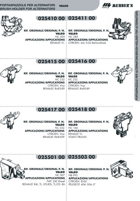 CATALOGO GENERALE AFTER-MARKET AFTER ... - SFK TRUCK