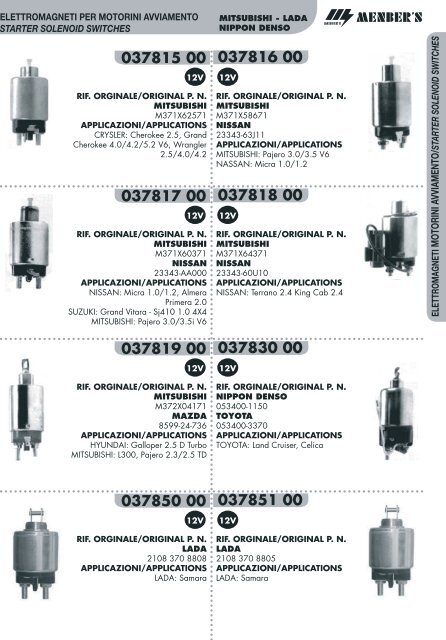 CATALOGO GENERALE AFTER-MARKET AFTER ... - SFK TRUCK