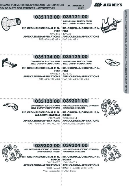 CATALOGO GENERALE AFTER-MARKET AFTER ... - SFK TRUCK