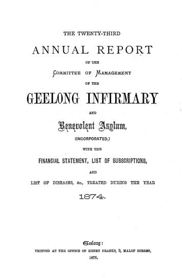 GEELONG mriEIAET - Geelong and District