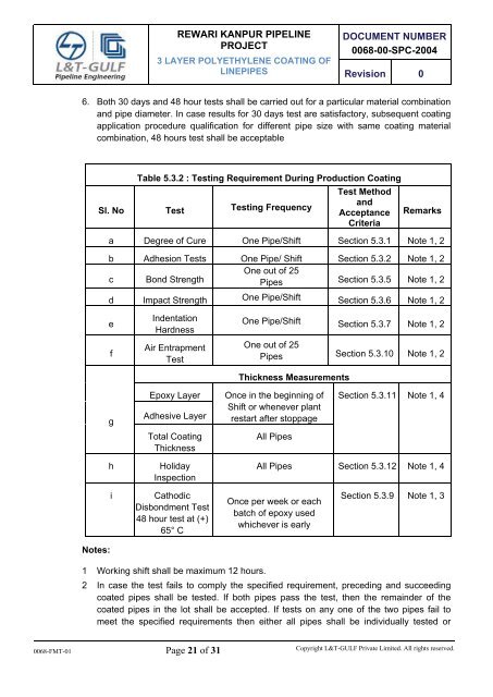 Pipelaying Tender-VOL IV - WorleyParsons.com