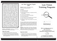 Low Vision Manual: 9780750618151: Medicine & Health Science