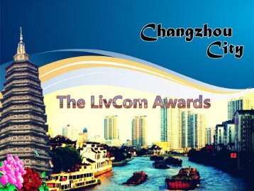 Changzhou City, PR China - Livcom Awards