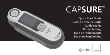 CAPSUREÃ¢Â„Â¢ - X-Rite