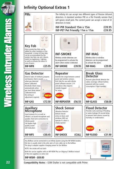 Catalogue Download - MAS (Moreton Alarm Supplies)