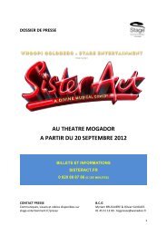 Dossier de PresseSA.pdf - Stage Entertainment France