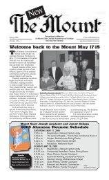 the Mount May 17-18 - Ursuline Sisters of Mount Saint Joseph
