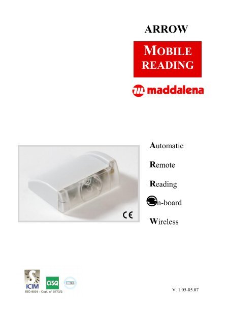 ARROW MOBILE READING - Maddalena
