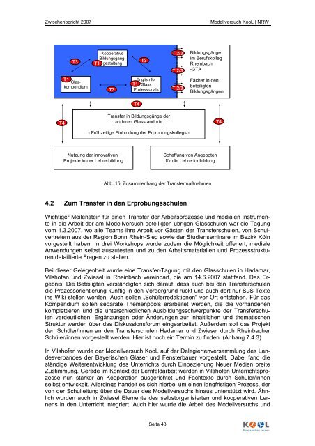 KooL-Zwischenbericht 2007 - e-Learning-Portal