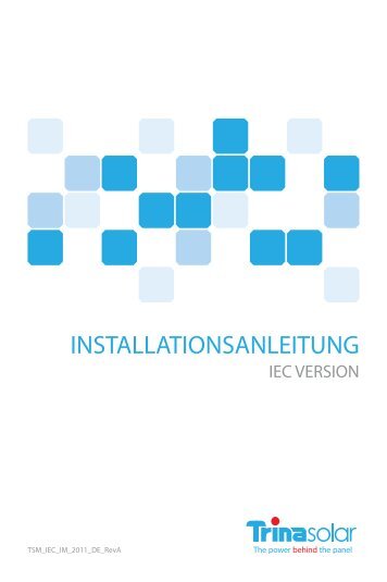 INSTALLATIONSANLEITUNG - Sunova