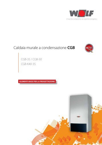 Caldaia murale a condensazione CGB - Certificazione energetica ...