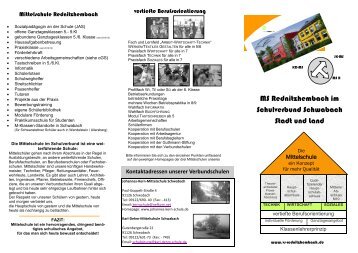 MS Rednitzhembach im Schulverbund Schwabach Stadt und Land