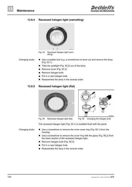 User Manual XXL Globetrotter 2006 - Dethleffs