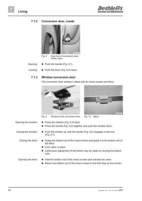 User Manual XXL Globetrotter 2006 - Dethleffs