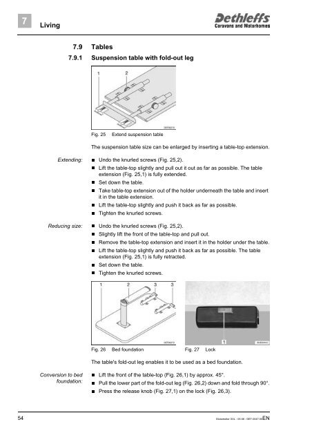 User Manual XXL Globetrotter 2006 - Dethleffs