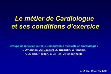 Le MÃ©tier de Cardiologue