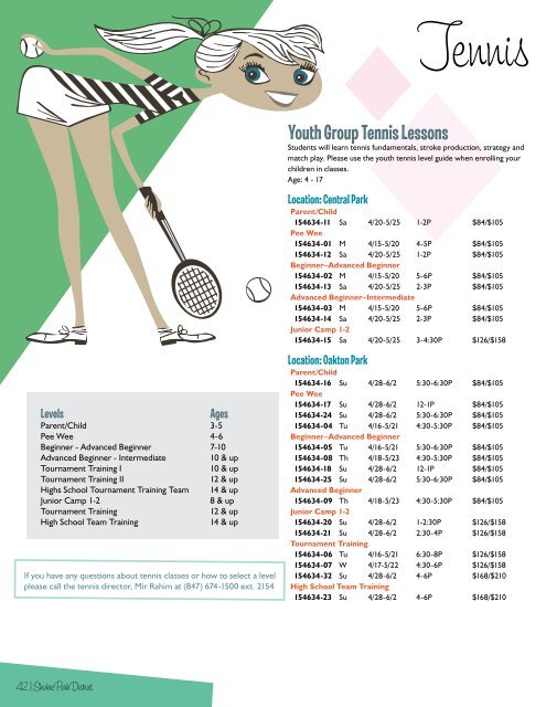 Spring Program Guide 2013 - Skokie Park District