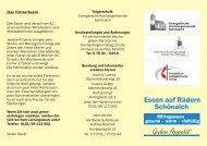 Info Flyer - Schönaicher Kirchen