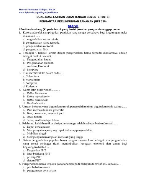 Soal Bab Vii Pdf Soal Bab Vii Pdf