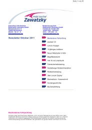 zum vollständigen Newsletter - mobilcenter Zawatzky