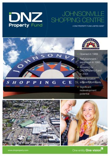 JOHNSONVILLE SHOPPING CENTRE - DNZ Property Fund