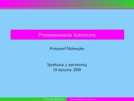 Promieniowanie kosmiczne