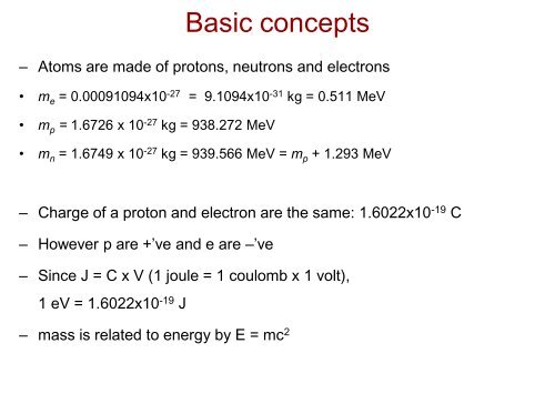 Atomic structure, bonding